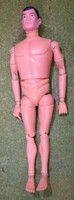 Vintage Action Man 40th Nude Naked Doll Black Painted Hair Hard Hands Vintage Action Man 40th Nude Naked Doll Black Painted Hair Hard Hands