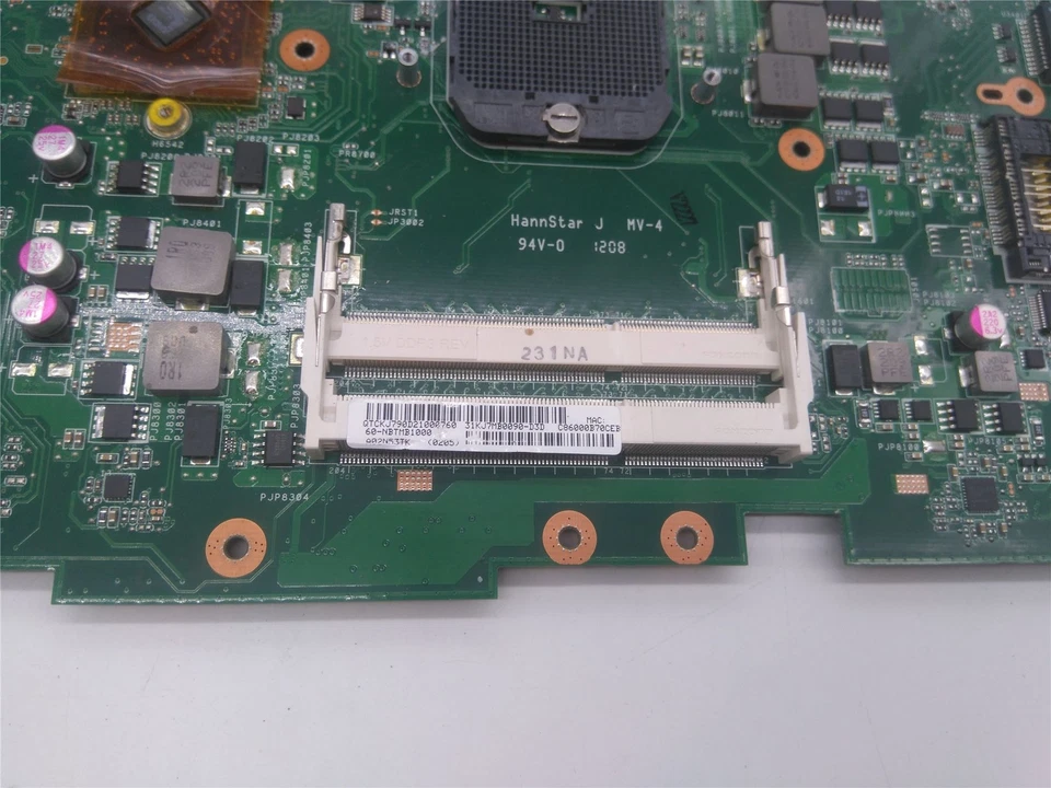 Scheda Madre Asus N53T AMD Difettosa CPU 60-NBTMB1000 - Immagine 4 di 4