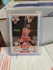 1990-91 Fleer -  #26 Michael Jordan Striaght From To Sleeve To Toploader