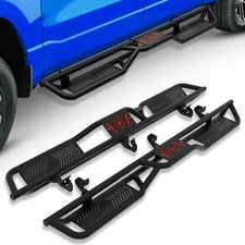 6'' Running Boards Side Steps For 09-14 Ford F150 F-150 SuperCrew Cab Super Duty
