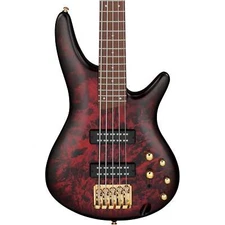 Ibanez SR305EDX SR Standard 5-String Electric Bass - Wine Red Frozen Matte