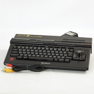 Sony MSX2 HIT BIT HB-F1 II -ohne Sound- Heimcomputer getestet -gewartet- 217658