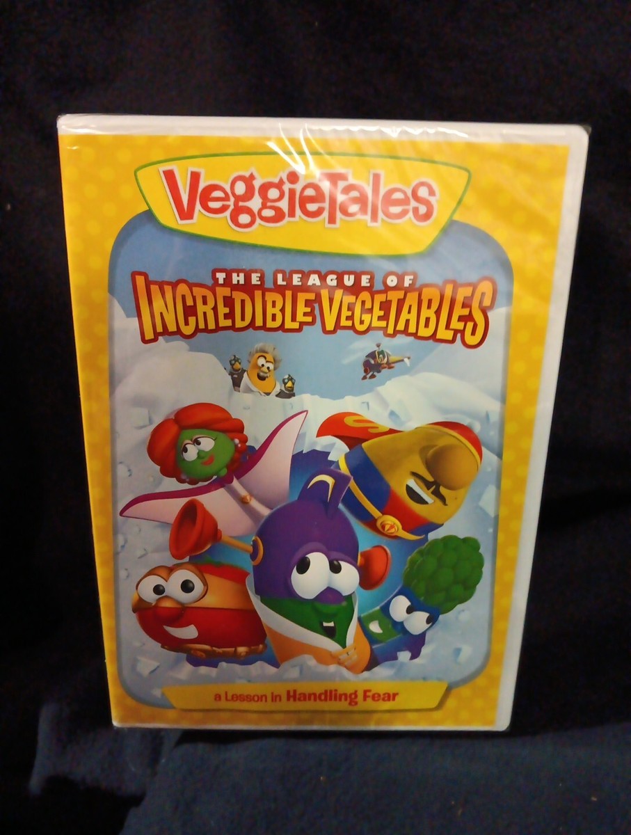 VeggieTales League of Incredible Vegetables DVD 2015 New SEALED