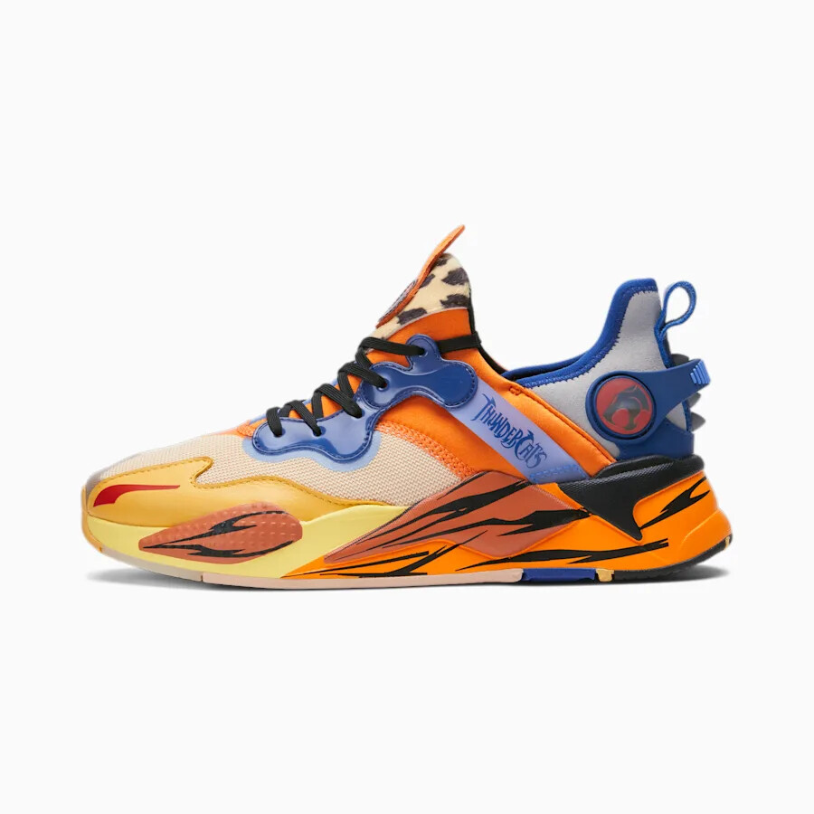 Puma x THUNDERCATS RS-X T3CH Anise Flower Orange Blue Yellow 391518_01 RSX Size