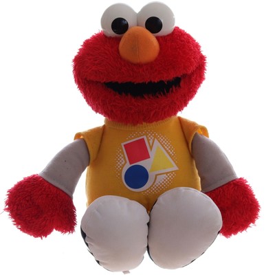 Hasbro Elmo Sprechend Singend Mit Funktion Sesamstrasse Stofftier Plusch 34cm Ebay