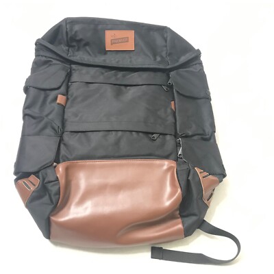 Origaudio Presidio Backpack Laptop Bag - Lots Of Pockets Black Brown New
