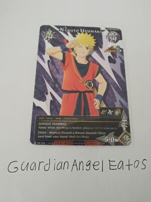 ナルト　カード　ドラゴンボールコラボ 　プロモ　ccg Naruto Tcg CCG - Promo Goku Naruto Uzumaki Card English - Near