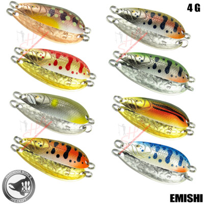ITO CRAFT EMISHI LÖFFEL YMO 3,0g 3,5g 4,0g 5,0g Set 4 Löffel EMISHI