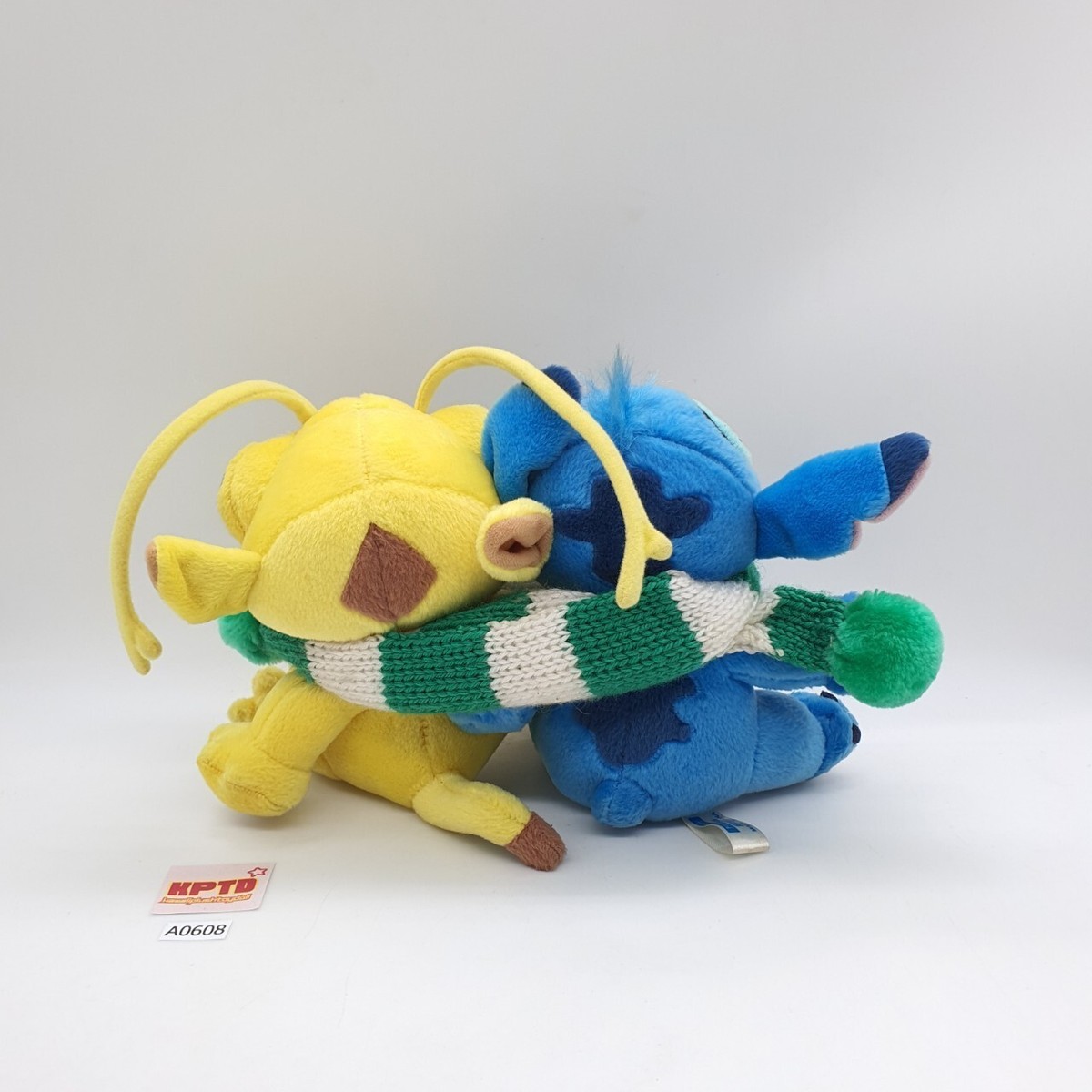 Lilo&Stitch　ぬいぐるみ　２体セット　黄色　薄紫　レア　希少　珍品 $_57.JPG?set_id=880000500F