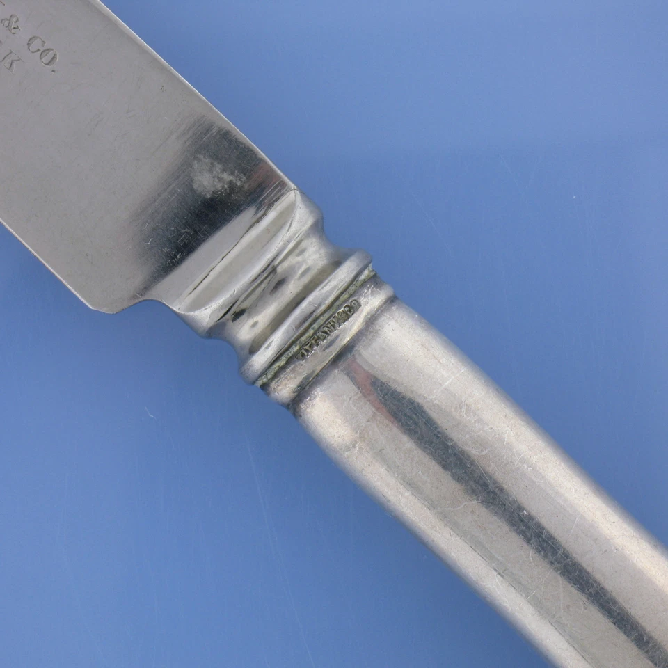 Tiffany & Co. Flamenco Plata de Ley - 7 3/4" Desayuno Té Postre Cuchillo - FMP Foto 4 de 4