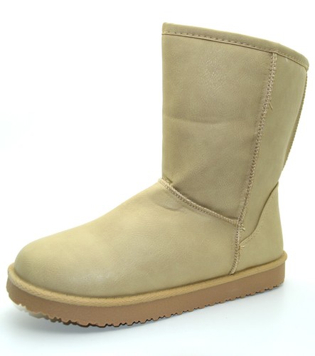 Stivaletti neve donna imbottiti dopo sci caldi stivali con pelliccia  scarponcini | eBay