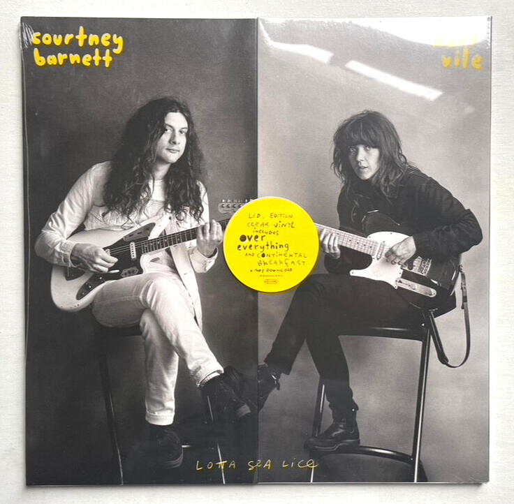Courtney Barnett & Kurt Ville - Lotta Sea * Vinyl Lp Clear 2017 * Free P&P UK *