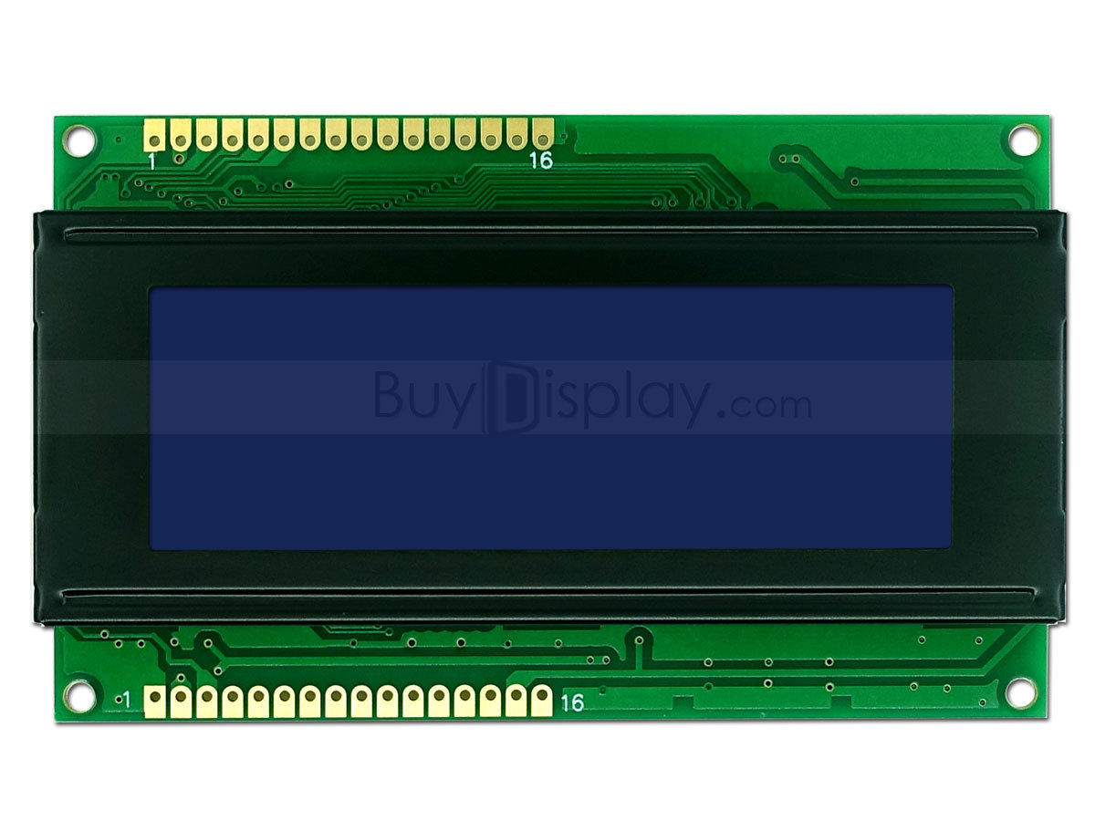 3.3V Blue 20x4 Character LCD Module Display w/Tutorial,HD44780