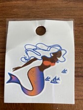 Mermaid temporary tattoo