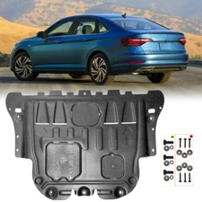 For VW jetta 2019-2021 Plastic Steel Engine Splash Guard Shield Mud Flaps Black