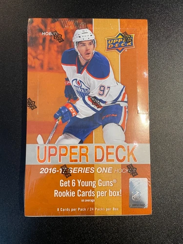 2016-17 UPPER DECK SERIES 1 HOCKEY SEALED HOBBY BOX AUSTON MATTHEWS RC POSSIBLE