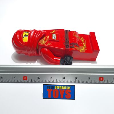 Lego NINJAGO LED TORCH flashlight XL red ninja Kai mini figure