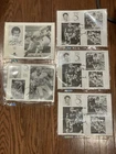 CLEVELAND BROWNS AUTOGRAPH LOT (5 AUTOS) AL BAKER  BRIAN BRENNAN DAN FIKE 8X10
