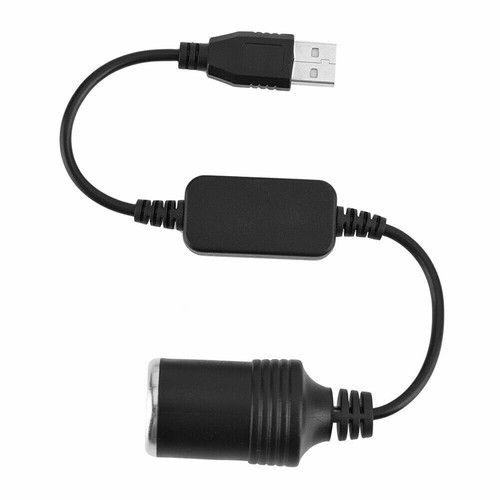 5V do 12V Wtyczka USB na gniazdo zapalniczki Konwerter Adapter Kabel - Zdjęcie 7 z 10