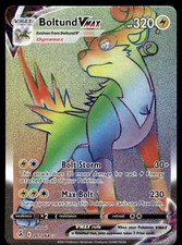 Boltund VMAX 267/264 SWSH Fusion Strike Secret Rare Pokemon Card - NM