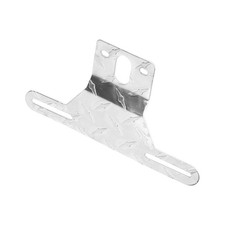 Aluminum Trailer License Plate Light Bracket, Car Front Tag Frame Plate Holder w