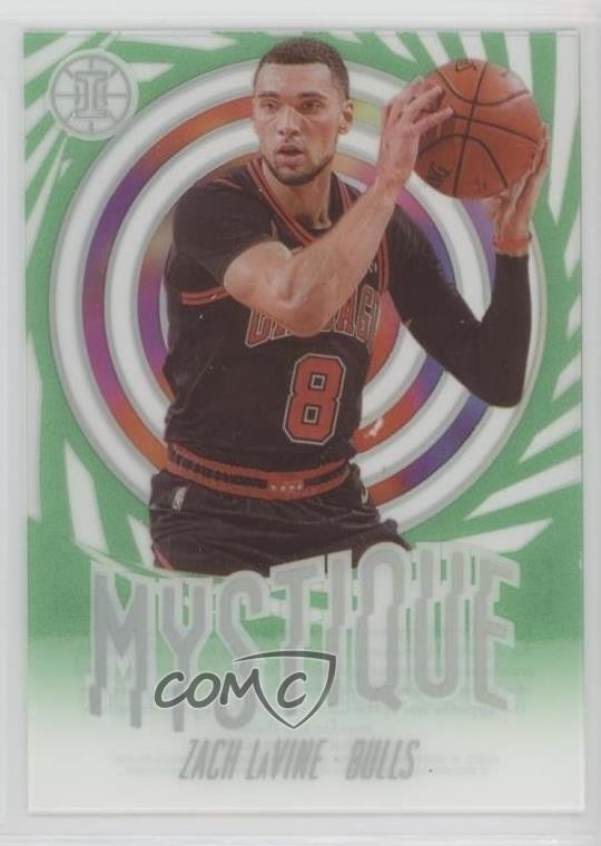 2019-20 Panini Illusions Mystique Emerald Zach LaVine #11 0xh5