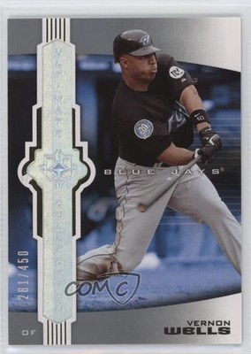 2007 Ultimate Collection 281/450 Vernon Wells #98 0w7