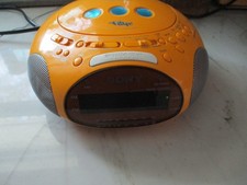 Sony Dream Machine Psyc ICF-CD831 CD Alarm Clock Radio Yellow Tested vintage