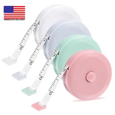 4 Pack Tape Measure Body Measuring Tape Retractable 1.5M/60Inch Sewing Fabric Ta
