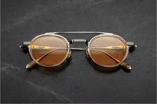 Jacques Marie Mage Livingston Electrum 48 25 141 Round Gold Silver Sunglasses