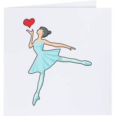 Grußkarten ''Ballet Dancer'' (GC049065)