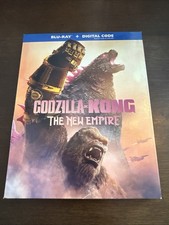 Godzilla X Kong: the New Empire (Blu-ray, 2024) With Slipcover
