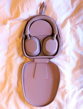 Sony WH-1000XM5 Bluetooth ANC  Over-Ear Headphones Smoky Pink+ Case