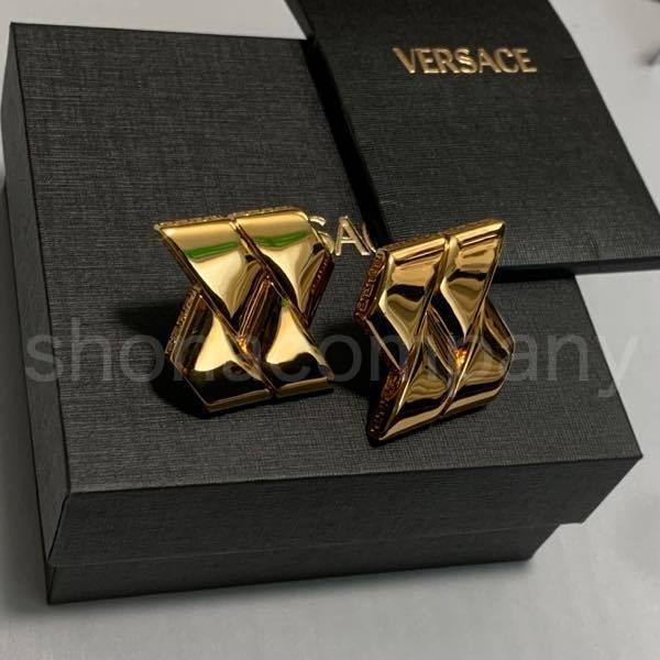 VERSACE ゴールド ピアス VERSACE ピアス ベルサーチ ヴェルサーチェ メドゥーサ ロゴ