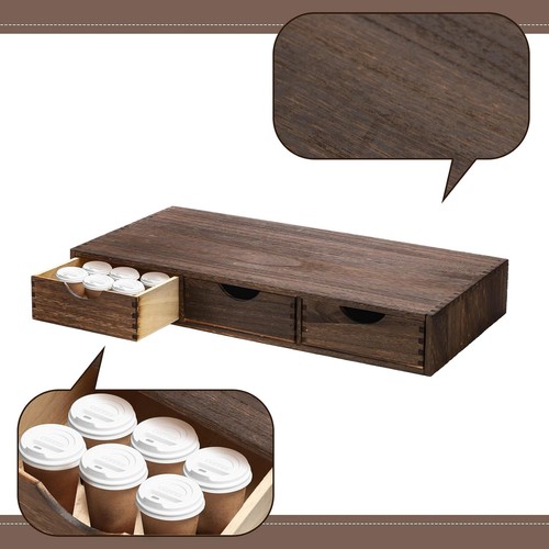 ile Coffee Pods Stora Holder Cabinet Vinta Counter Stora - Picture 10 of 36