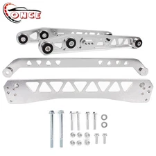 Rear Lower Control Arms & Subframe Brace & Tie Bar For 1996-2000 Honda Civic EK