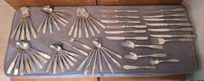 62 Pc ONEIDA COMMUNITY *PAUL REVERE* STAINLESS FLATWARE! 1970’s