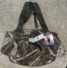 McAlister Waxed Canvas Waterfowl Upland Hunting Vest Mossy Oak Camo Made in USA