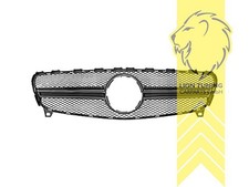 Sportgrill Kühlergrill für Mercedes Benz W176 Facelift A-Klasse schwarz glänzend