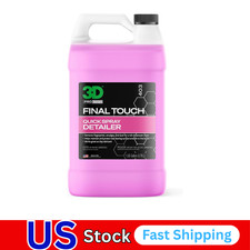 Quick Detail Spray - Easy Spray On, Wipe Off Showroom Shine 1 Gallon