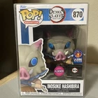 Funko Pop! Demon Slayer Inosuke Flocked LACC 2023 #870 Chalice Exclusive