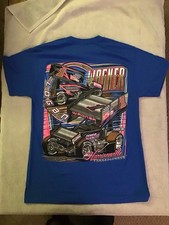 Used 2021 LOGAN WAGNER #1 Zemco Headers World Outlaws Sprint Dirt Small T-Shirt