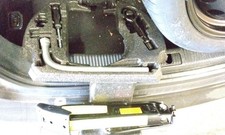 Audi A6 S6 A7 Quattro Spare Tire Jack w/Tools OEM