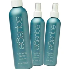 Aquage Working Spray Firm Hold Hairspray 8 oz - Pack of 3