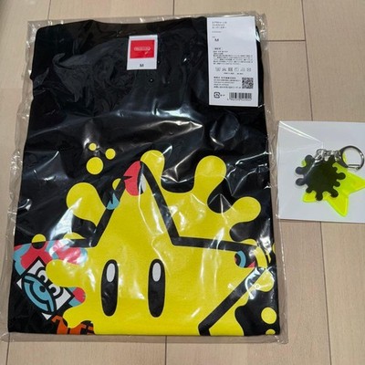 Splatoon T-shirt Super Mario Bros. 35th Anniversary Festival Keychain Japan Anim