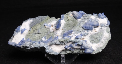 Benitoite Small Cabinet Collector Specimen Benitoite Gem Mine CA