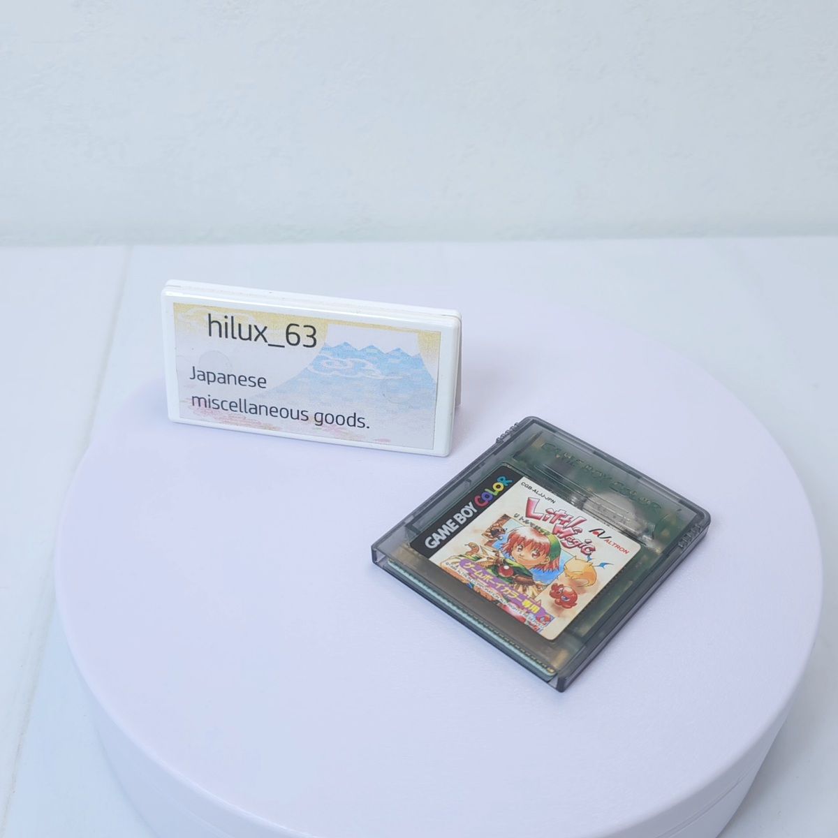 GameBoy Color Little Magic ALTRON 1999 release 2D puzzle game