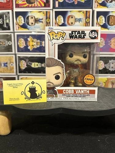 Funko Pop Star Wars: The Mandalorian - Cobb Vanth (484) Chase / Minor Box Damage