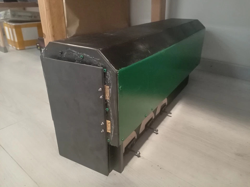 Tamiya Compatible 1/14 Custom Trailer Rimorchio Trasporto Bobine   - Immagine 2 di 4