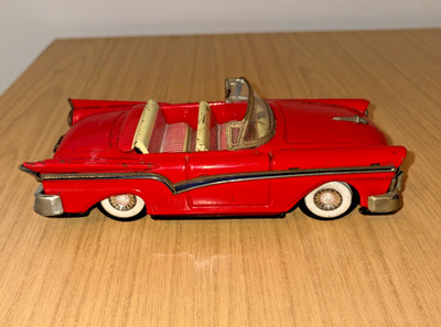 ZG24: 1950 s Ford Cabrio 7'' HAJI Blechauto - Made in Japan